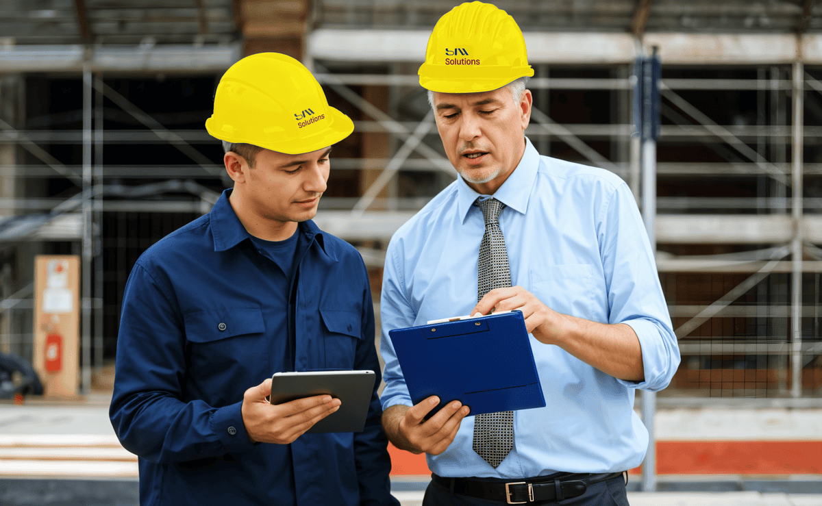 Project Managers Discussing Safety Plan
